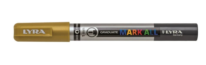 Lyra Graduate Mark All Permanentmarker 1mm gold