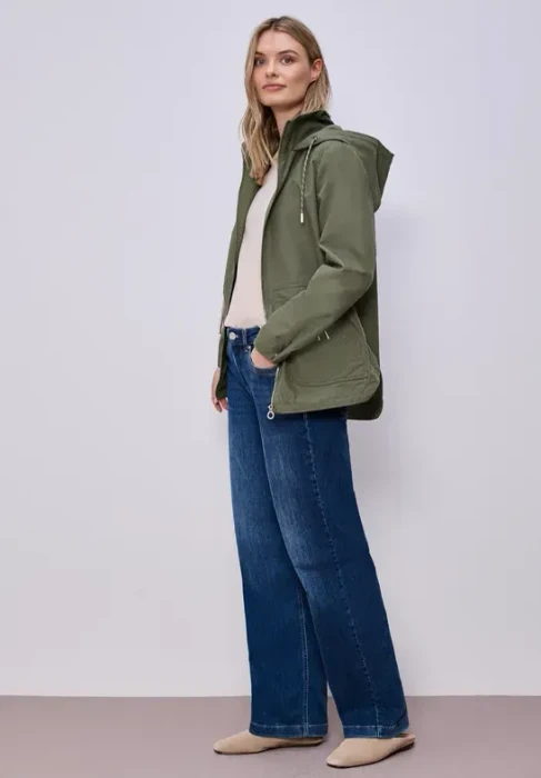 Street One Parka Jacke dark vetiver green (Damen)