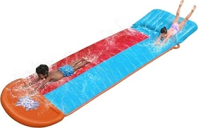 Bestway Wasserrutsche H2OGO! Tsunami Splash Ramp Doppelrutsche
