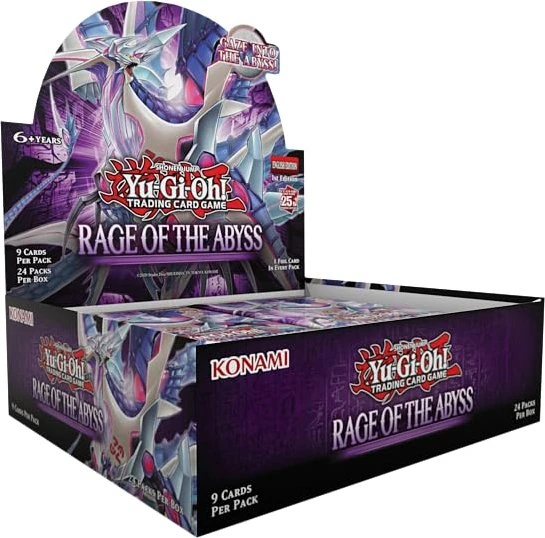 Konami Yu-Gi-Oh Rage of The Abyss Booster Display