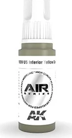 AK-Interactive 3rd Gen Acrylic Colors Air Series US interior yellow green, 17ml