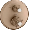 Hansgrohe Axor Montreux Thermostat Unterputz mit Kreuzgriff und Absperrventil brushed red gold Vorschaubild