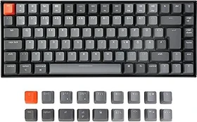 Keychron K2 V2, LEDs RGB, Gateron BLUE, USB/Bluetooth, DE