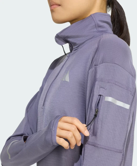adidas Adi365 Laufshirt langarm preloved violet (Damen)