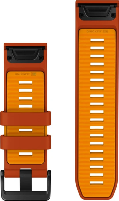 Garmin ComfortFit Quickfit Silikonarmband 26mm autumn orange