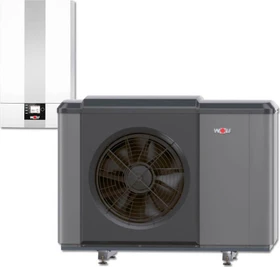 Wolf Luft-/Wasser-Wärmepumpe CHA-10/400V, 10kW