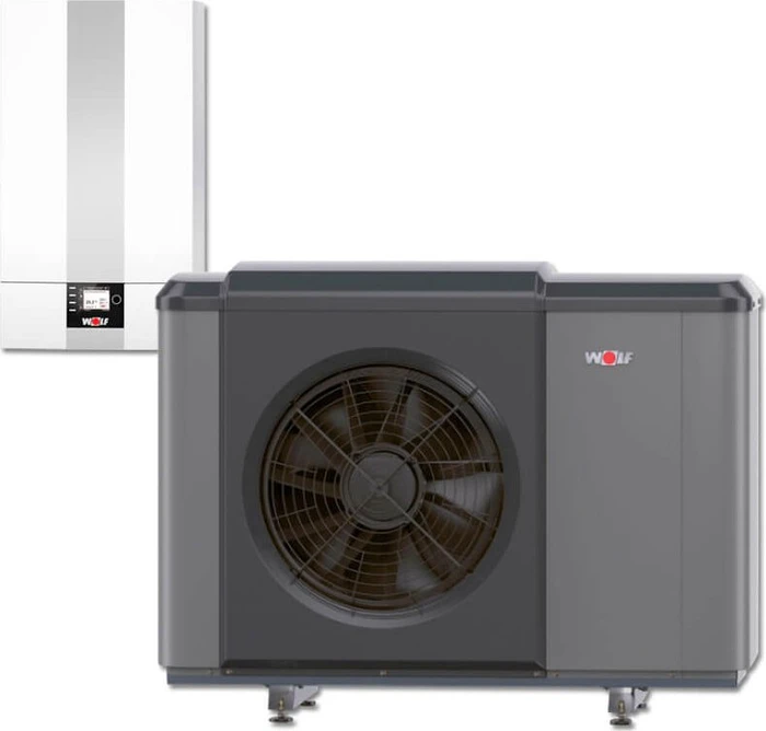 Wolf Luft-/Wasser-Wärmepumpe CHA-10/400V, 10kW