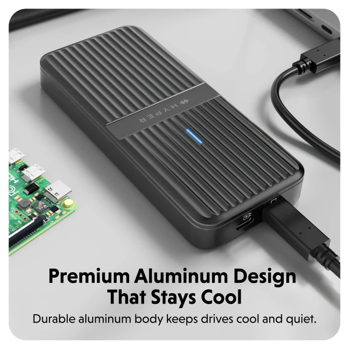 Targus HyperDrive Next USB4 M.2 PCIe Enclosure, USB4 v2
