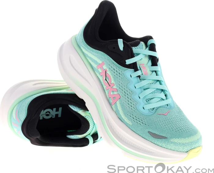 Hoka Bondi 9 blue spark/mint fluorite (Damen)