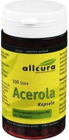 allcura Acerola Kapseln gelatinefrei, 100 Stück