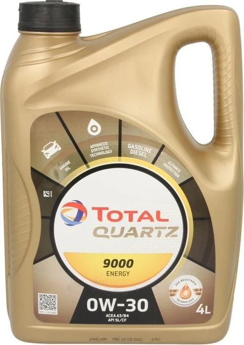 Total Quartz 9000 Energy 0W-30 4l