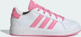 adidas Grand Court Lifestyle Tennis Lace-Up cloud white/bliss pink/core black (Junior)