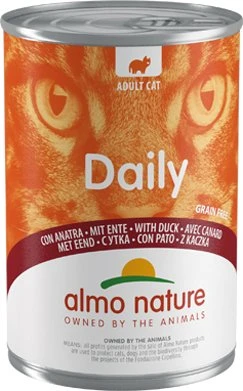 almo nature Daily Cats 400, mit Ente, 400g