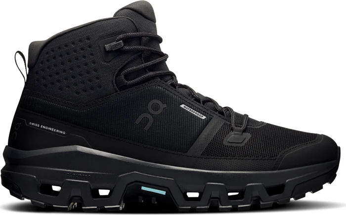 On Cloudrock Mid WP schwarz (Herren) (3MF10161043)