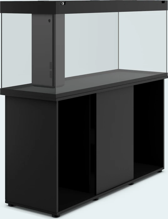 Juwel Rio 450 LED Aquarium-Set mit Unterschrank, schwarz/schwarz, 450l
