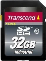 Transcend Industrial 10I R24/W16 32GB, Class 10