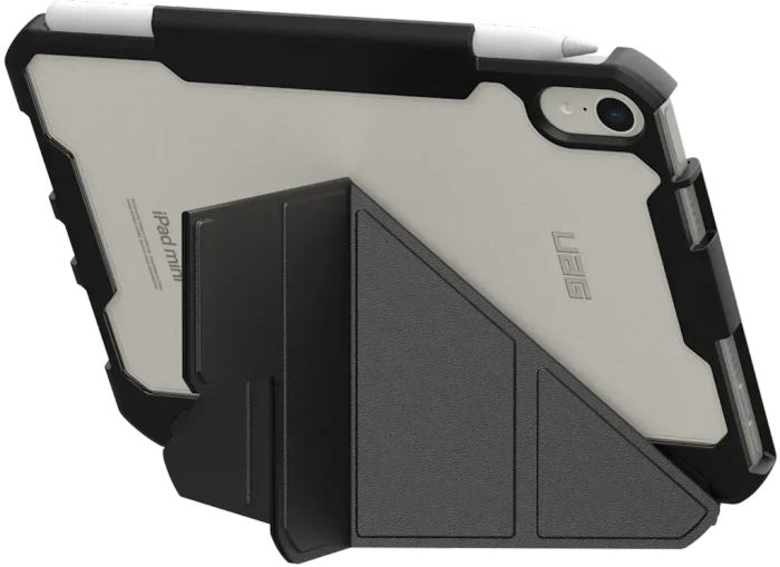 UAG Essential Armor Folio Case für iPad mini 7 (A17 Pro), schwarz