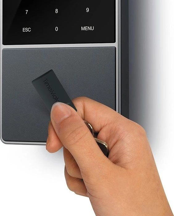 Safescan TimeMoto TM-818 Zeiterfassungssystem, schwarz