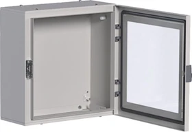 Hager Orion Schrank Klarsichttür