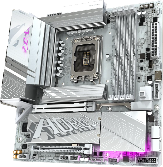 GIGABYTE Z890M AORUS Elite WIFI7 ICE (Intel 1851)