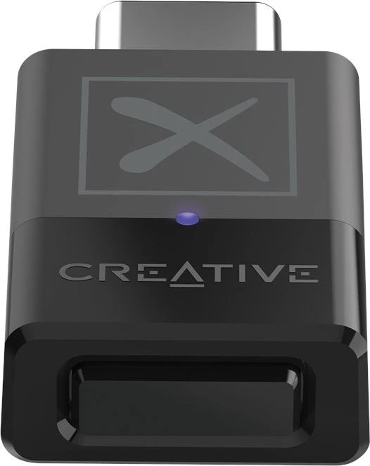 Creative BT-W5 - Smart Bluetooth 5.3 Audio Transmitter with aptX Adaptive (SA0180), Bluetooth 5.3, USB-C 2.0 [Stecker]