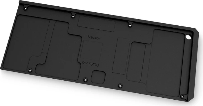 EK Water Blocks Quantum Line EK-Quantum Vector RX 6700XT Backplate, schwarz