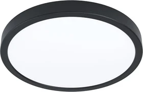 Eglo Fueva 5 rund 28.5cm 20.5W 3000K Aufbauleuchte schwarz