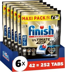 Finish Powerball Ultimate Plus Geschirrspültabs, 42 Stück