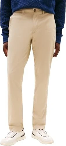 Tommy Hilfiger Denton Straight Leg Fit Chinos mit strukturiertem Print Hose sandalwood (Herren)