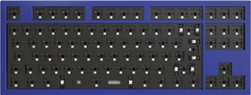 Keychron Q3 QMK Custom, TKL 80% Layout, Barebone Tastatur, Navy Blue, ISO