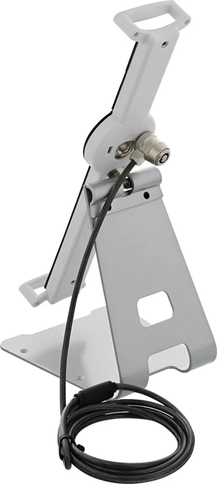 InLine Tablet Tischhalterung mit 1.5m Diebstahlschutz, Tablet-Stand 10-13", weiß