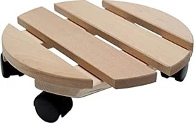 Kynast Pflanzenroller Holz rund Ø30cm