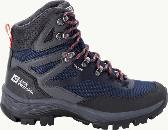 Jack Wolfskin Rebellion Guide Texapore Mid blue/coral (Damen)