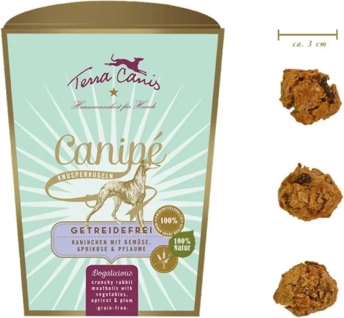 Terra Canis Canipè Sensitiv Kaninchen mit Gemüse und Aprikose, 200g