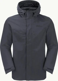 Jack Wolfskin Altenberg 3in1 Funktionsjacke ebony (Herren)