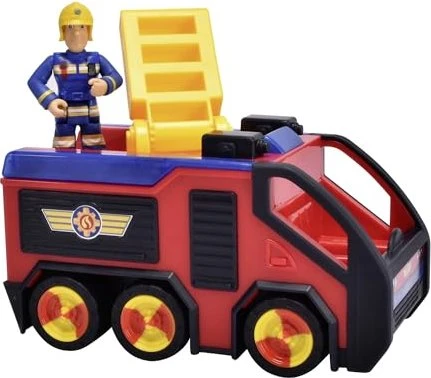 Simba Toys Feuerwehrmann Sam - Junior Jupiter mit Sam
