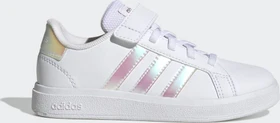 adidas Grand Court Lifestyle Court Elastic Lace and Top Strap cloud white/iridescent (Junior)