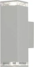 Konstsmide Pollux 23.5cm Wandleuchte 2-flammig weiß