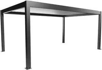 Biohort Pergola 5.5x3.5 dunkelgrau-metallic/silber-metallic