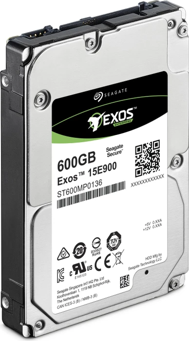 Seagate Exos E 15E900 TurboBoost 600GB, 24/7, 512e / 2.5" / SAS 12Gb/s
