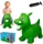 Jamara Hüpftier Drache grün mit Pumpe (460315)