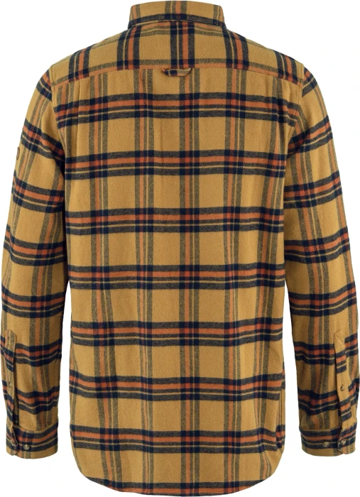 Fjällräven Övik Heavy Flannel Hemd langarm buckwheat brown/autumn leaf (Herren)