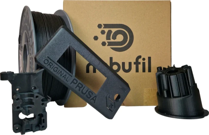 Nobufil PETG CF, black, Spule, 1.75mm, 1.00kg