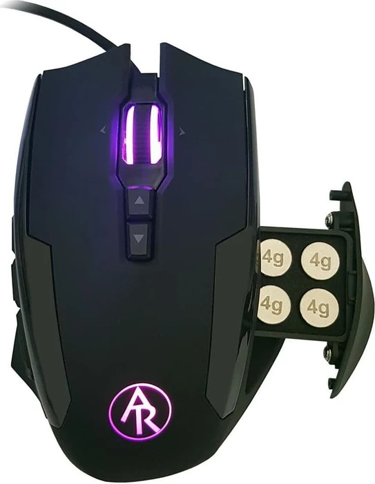 LC-Power All Royals AR-M1 Gaming Maus, schwarz, USB