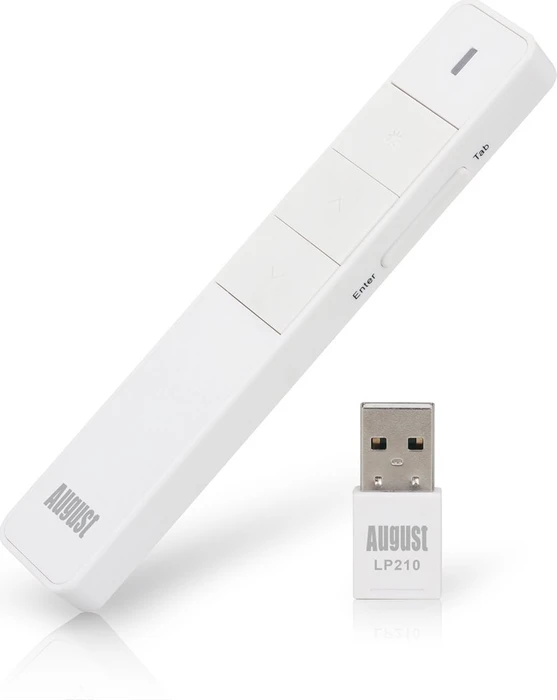 August LP210 Presenter mit Laserpointer, USB