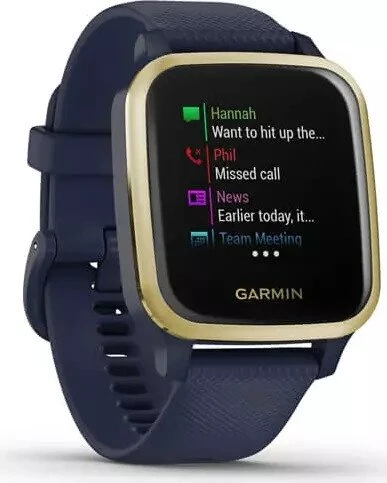 Garmin Venu SQ Music navy/light gold