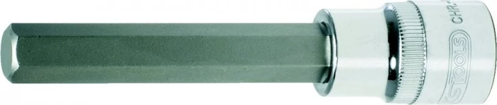 KS Tools CHROMEplus Innensechskant Steckschlüssel 1/2", 7x72mm