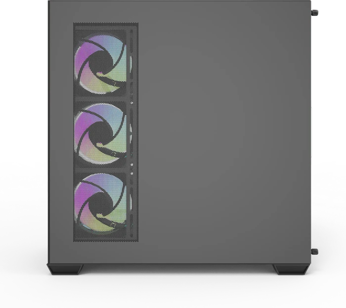 DarkFlash DS900W Black, Glasfenster