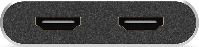 Krux USB-C auf 2x HDMI 4K 30Hz Adapter mit USB PD, USB-C 3.0 [Stecker]