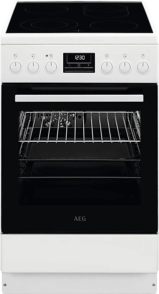 AEG Electrolux CCB5449OBW Elektroherd mit Glaskeramik-Kochfeld